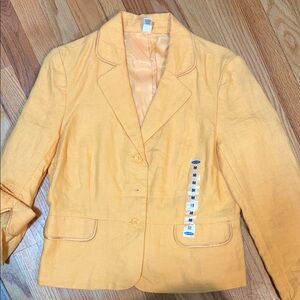 Old Navy Women's Yellow Blazer